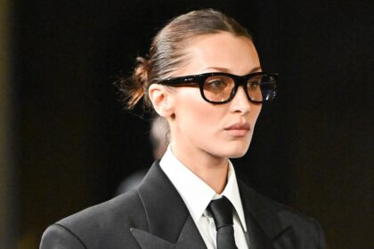 GettyImages 2174235051 Bella Hadid is back on the catwalk , yay!