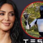 d7fcaa11eaa34b42916c9c8d4869b4b7 xl Kim Kardashian Introduces Her New Tesla Optimus Robot who she calls...a friend.